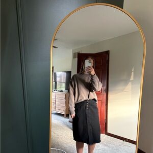 Main Street Exchange Black Women's Skirt